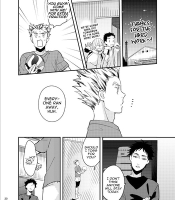 [Grn-o/ Mizui-ama] Haikyuu! dj – Sawaranaide Kudasai [Eng] – Gay Manga sex 22