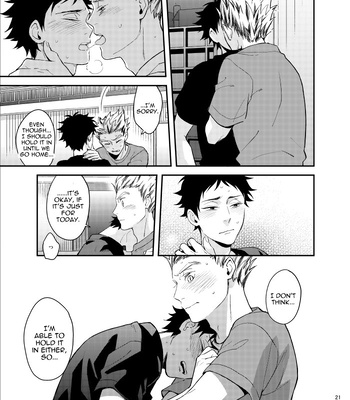 [Grn-o/ Mizui-ama] Haikyuu! dj – Sawaranaide Kudasai [Eng] – Gay Manga sex 23