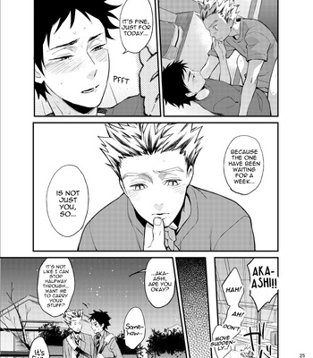 [Grn-o/ Mizui-ama] Haikyuu! dj – Sawaranaide Kudasai [Eng] – Gay Manga sex 27