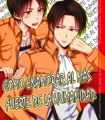 [UNAP!/ Maine] Jinrui Saikyou no Otoshikata – Shingeki no Kyojin [Esp] – Gay Manga thumbnail 001