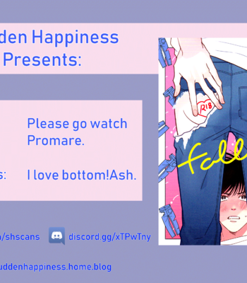 [potsunen] fallin’ – Banana Fish DJ [Eng] – Gay Manga thumbnail 001