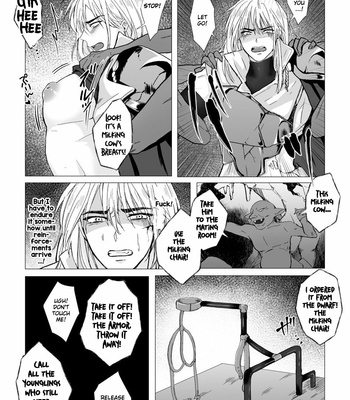 [Namakoinu] The Case of the Renowned Knight Commander Who Was Actually a Milking Cow [Eng] – Gay Manga sex 21