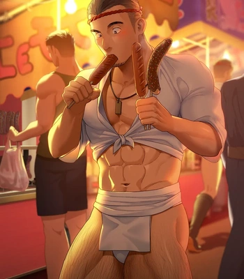 [Ofton Souko (Gorou Naoki)] Summer Festival with Sakamoto [Eng] – Gay Manga sex 21