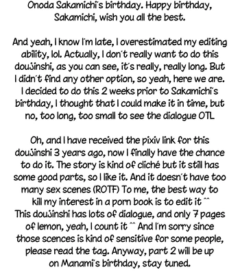 Gay Manga - [Minatsuki] The crime of Manami Sangaku part 1 – Yowamushi Pedal dj [Eng] – Gay Manga