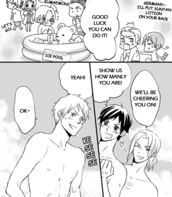Hetalia dj – Trouble at the Beach [Eng] – Gay Manga sex 2