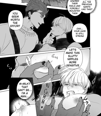 [Pacoz (Sakura Enka)] Jashin ni Metorareta Seikishi ~Afureru Bonyuu no Eikyuu Zecchou~ | A Holy Knight Married to an Evil God ~Anal Climax of Overflowing Breast Milk~ [Eng] – Gay Manga sex 8