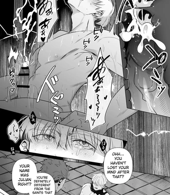 [Pacoz (Sakura Enka)] Jashin ni Metorareta Seikishi ~Afureru Bonyuu no Eikyuu Zecchou~ | A Holy Knight Married to an Evil God ~Anal Climax of Overflowing Breast Milk~ [Eng] – Gay Manga sex 16