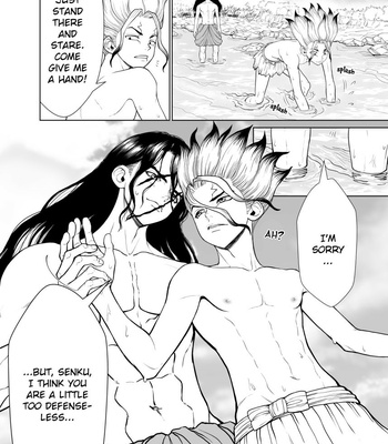 [Tentekomai] Daydream – Dr. Stone dj [Eng] – Gay Manga thumbnail 001
