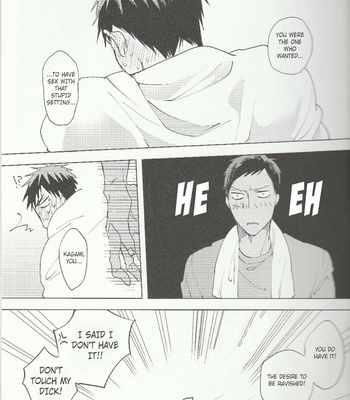 [dilemma] Kagami’s Wife Complex – Kuroko no Basuke dj [Eng] – Gay Manga sex 23