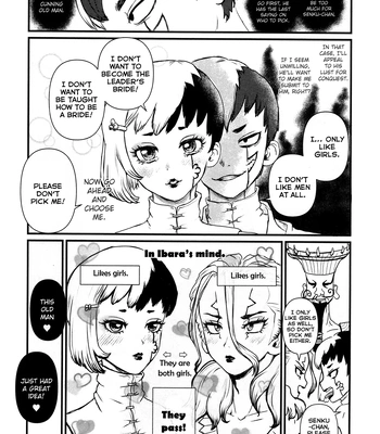 [Grooming service (Komura)] Dr. Stone dj – Saishou wa Yuri o Goshomou desu [Eng] – Gay Manga sex 6