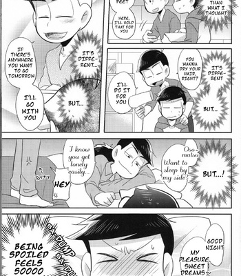 [Okayu Kyoushitsu/ Shiba] Indulges you campaign – Osomatsu-san dj [Eng] – Gay Manga sex 14