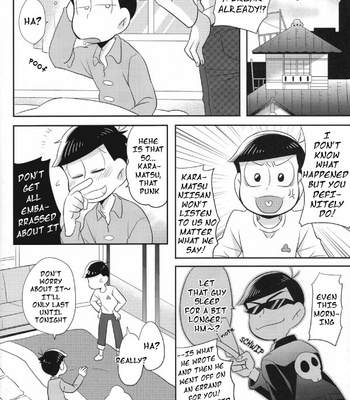 [Okayu Kyoushitsu/ Shiba] Indulges you campaign – Osomatsu-san dj [Eng] – Gay Manga sex 15