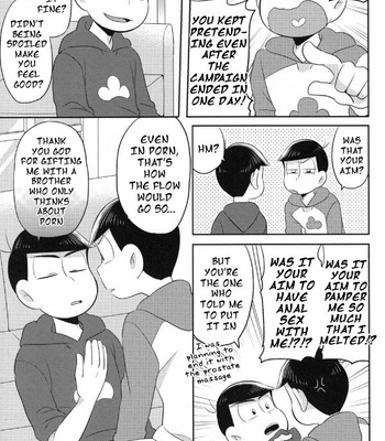 [Okayu Kyoushitsu/ Shiba] Indulges you campaign – Osomatsu-san dj [Eng] – Gay Manga sex 30