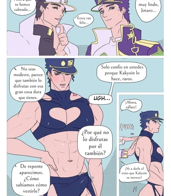 [Vintaro] Double dolpin – Jojo’s Bizarre Adventure dj [Español] – Gay Manga sex 13