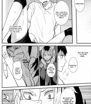 [Kakusei Desire] UNDERCOVER! – Haikyuu!! dj [Eng] – Gay Manga sex 17