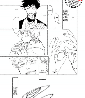 [neguse] Kissing Your Bite Mark – Jujutsu Kaisen dj [Eng] – Gay Manga sex 27
