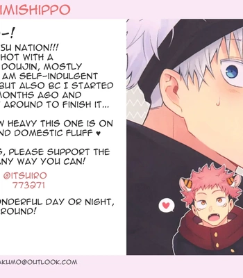 [cap02rice (Itsuiro)] KEMOMIMISHIPPO – Jujutsu Kaisen dj [Eng] – Gay Manga sex 50