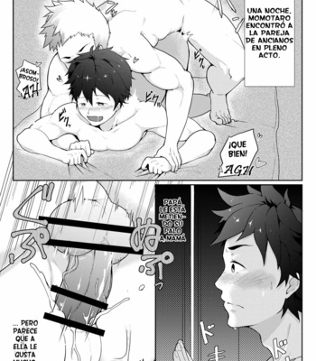 [PULIN Nabe (kakenari)] Otogibanashi Momotarou [Spanish] – Gay Manga sex 5