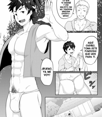 [PULIN Nabe (kakenari)] Otogibanashi Momotarou [Spanish] – Gay Manga sex 11