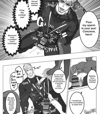 [Takao no Gami (Toiro)] Big cock hero is made into a Skin that can be worn by the combats [Eng] – Gay Manga sex 6