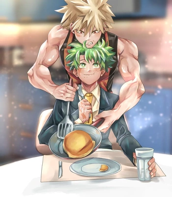 [Kikuharu Nakamura] Partner = Husband – Boku no Hero Academia dj [Spa] – Gay Manga sex 2