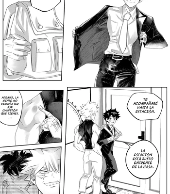 [Kikuharu Nakamura] Partner = Husband – Boku no Hero Academia dj [Spa] – Gay Manga sex 9