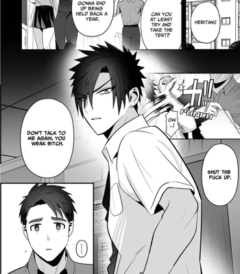 [Yamiochi Shita Murabito (Yamito)] Seito Shidou ~Namaiki Furyou no Tame no Mesu Ochi Kousei Kyouiku~ [Eng] – Gay Manga sex 4