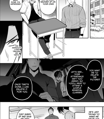 [Yamiochi Shita Murabito (Yamito)] Seito Shidou ~Namaiki Furyou no Tame no Mesu Ochi Kousei Kyouiku~ [Eng] – Gay Manga sex 12