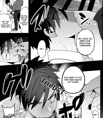 [Yamiochi Shita Murabito (Yamito)] Seito Shidou ~Namaiki Furyou no Tame no Mesu Ochi Kousei Kyouiku~ [Eng] – Gay Manga sex 21