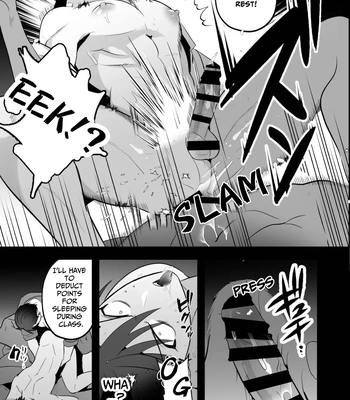 [Yamiochi Shita Murabito (Yamito)] Seito Shidou ~Namaiki Furyou no Tame no Mesu Ochi Kousei Kyouiku~ [Eng] – Gay Manga sex 33