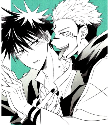 Gay Manga - [～life～(omochun)] Shoyuu shirushi wa dokusenyoku – Jujutsu Kaisen dj [Eng] – Gay Manga