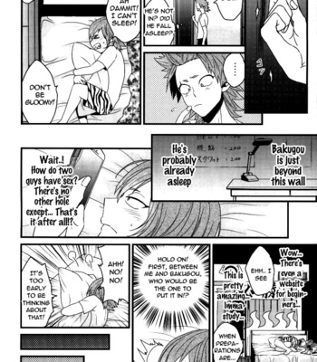 [Ore JON (Manjiro)] Konya heya de aimashou – Boku no Hero Academia dj [Eng] – Gay Manga sex 9