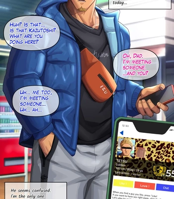 Animation: My stepfather and I were matched on a gay app by izukonohito – Gay Manga sex 9