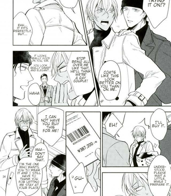 [Jujube] Ashiato no Coda – Meitantei Conan dj [Eng] – Gay Manga sex 33