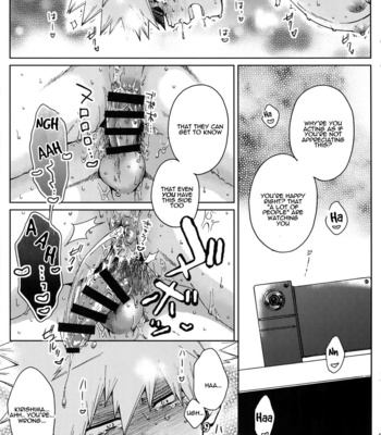 [YS (Satou)] Kiribaku Ga “Namahousou de Kaodashi Jikkyou Play” Suru Hon – Boku no Hero Academia dj [Eng] – Gay Manga sex 9