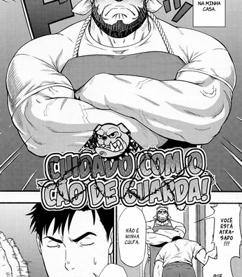 [RYCANTHROPY (Mizuki Gai)] Banken ni Go Chuui (Cuidado com o Cão de Guarda) [Portuguese] – Gay Manga sex 3