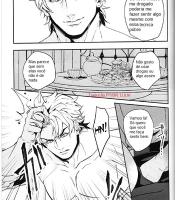 [Tkciao] Eu quero arrancar esse disfarce de super seme usando o efeito placebo – JOJO bizarre adventure dj [PT-BR] – Gay Manga sex 14