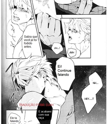 [Tkciao] Eu quero arrancar esse disfarce de super seme usando o efeito placebo – JOJO bizarre adventure dj [PT-BR] – Gay Manga sex 21