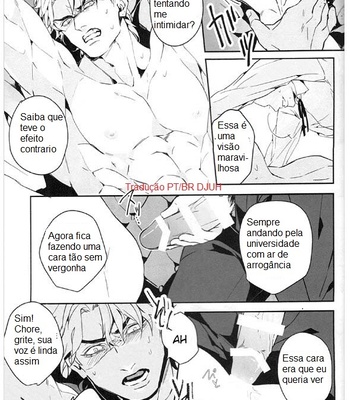 [Tkciao] Eu quero arrancar esse disfarce de super seme usando o efeito placebo – JOJO bizarre adventure dj [PT-BR] – Gay Manga sex 26