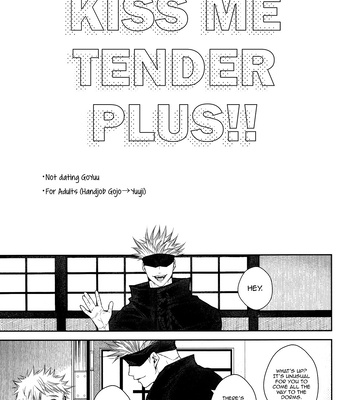 [Todome/ Syake] Kiss Me Tender Plus!! – Jujutsu Kaisen dj [Eng] – Gay Manga sex 6