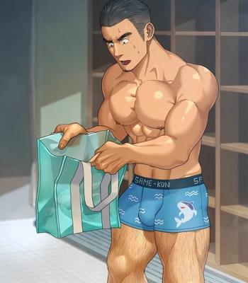 [Ofton Souko (Gorou Naoki)] Going to the beach with Sakamoto [Eng] – Gay Manga sex 7