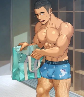 [Ofton Souko (Gorou Naoki)] Going to the beach with Sakamoto [Eng] – Gay Manga sex 8