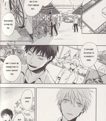 [Nimo] Ano Hi no Kimi ni Sayonara wo (The Goodbye To You From That Day) – Kuroko no Basket dj [ENG] – Gay Manga sex 51