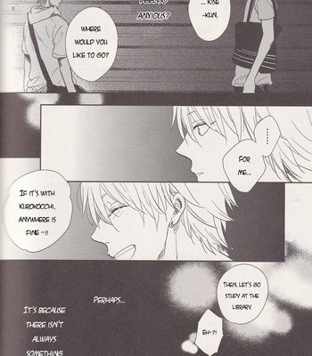 [Nimo] Ano Hi no Kimi ni Sayonara wo (The Goodbye To You From That Day) – Kuroko no Basket dj [ENG] – Gay Manga sex 100