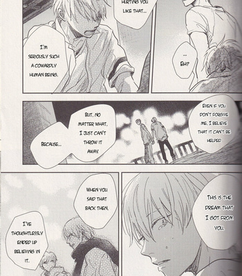 [Nimo] Ano Hi no Kimi ni Sayonara wo (The Goodbye To You From That Day) – Kuroko no Basket dj [ENG] – Gay Manga sex 191