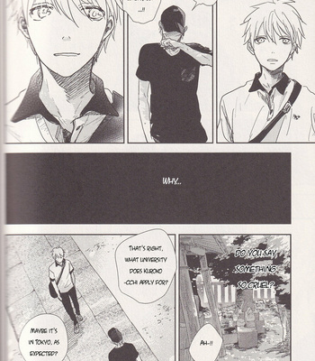 [Nimo] Ano Hi no Kimi ni Sayonara wo (The Goodbye To You From That Day) – Kuroko no Basket dj [ENG] – Gay Manga sex 250