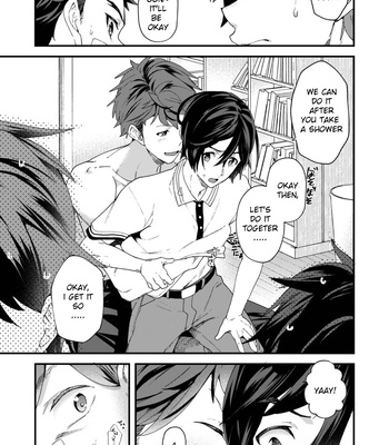 [Eichi Jijou (Takamiya)] Kyou wa Ore ga Sounyuureru kara!! – Cuz, I’ll be a top today! [Eng] – Gay Manga sex 8