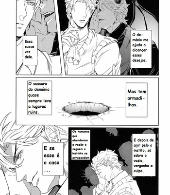 [tkciao/ takashi] Olá Demonio, adeus anjo – Jojo’s Bizarre Adventure dj [PT] – Gay Manga sex 4