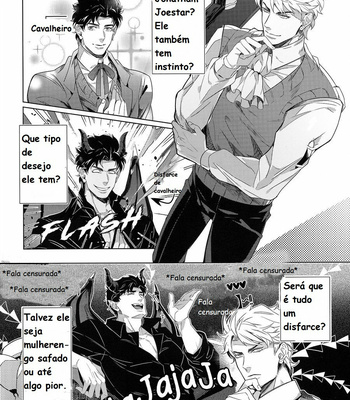 [tkciao/ takashi] Olá Demonio, adeus anjo – Jojo’s Bizarre Adventure dj [PT] – Gay Manga sex 5