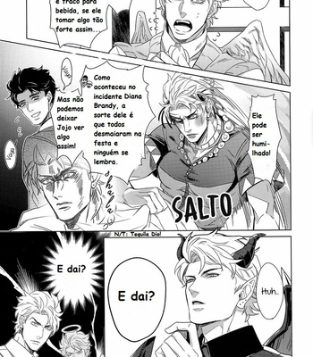 [tkciao/ takashi] Olá Demonio, adeus anjo – Jojo’s Bizarre Adventure dj [PT] – Gay Manga sex 10